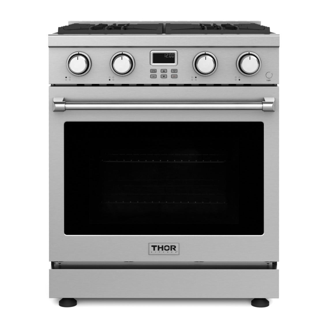 Perfectly Condition Openbox with Super Discount Thor Kitchen 30" Contemporary Professional Propane Gas Range, ARG30LP - R - Smart Kitchen Lab