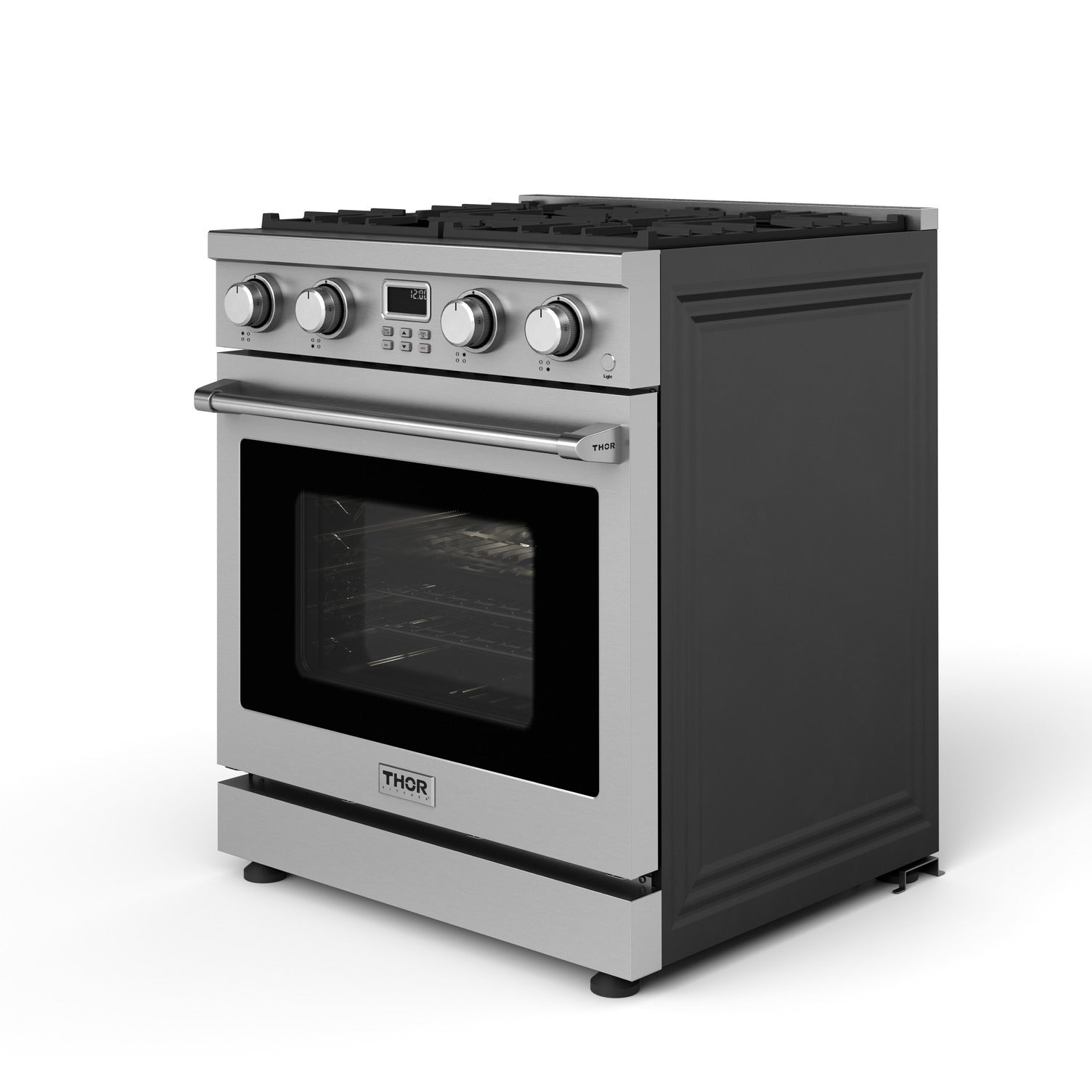 Perfectly Condition Openbox with Super Discount Thor Kitchen 30" Contemporary Professional Propane Gas Range, ARG30LP - R - Smart Kitchen Lab