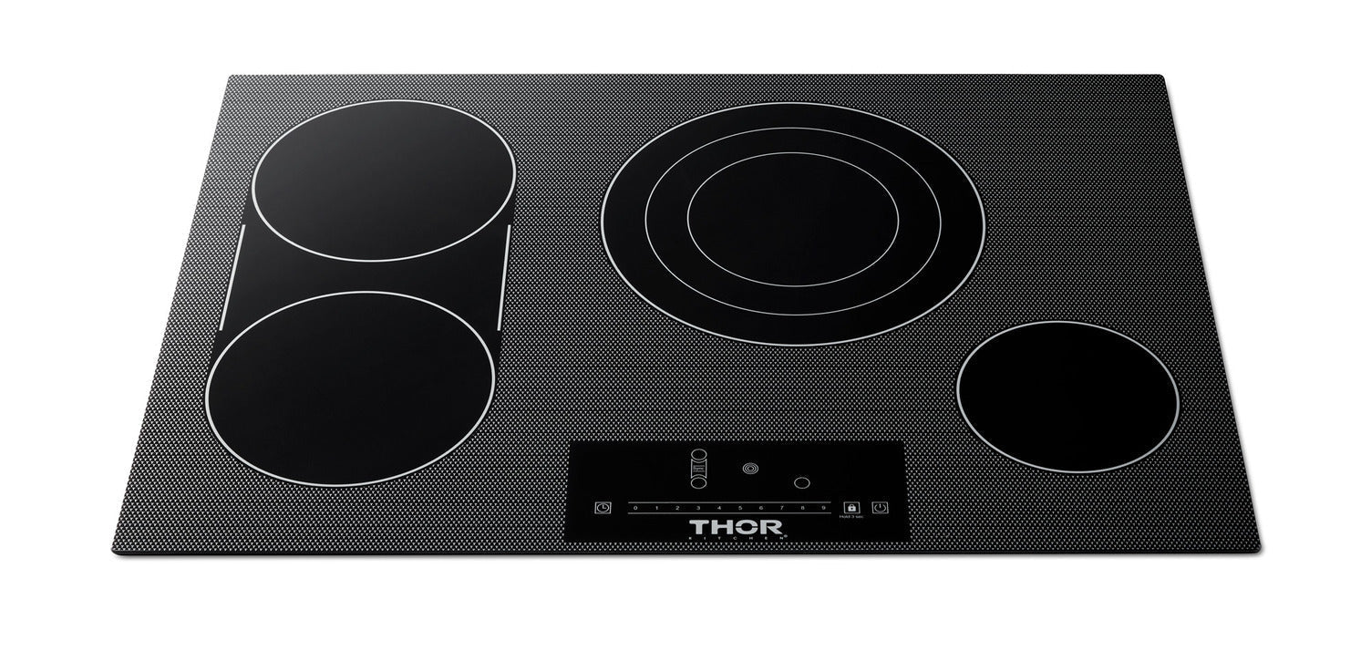 Perfectly Condition Openbox with Super Discount Thor Kitchen 30 In. Professional Electric Cooktop With 4 Burners in Black, TEC30 - R - Smart Kitchen Lab