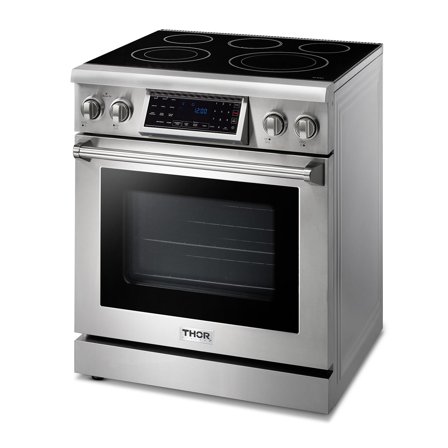 Perfectly Condition Openbox with Super Discount Thor Kitchen 30 Inch Air Fry and Self - Clean Professional Electric Range, TRE3001 - R - Smart Kitchen Lab