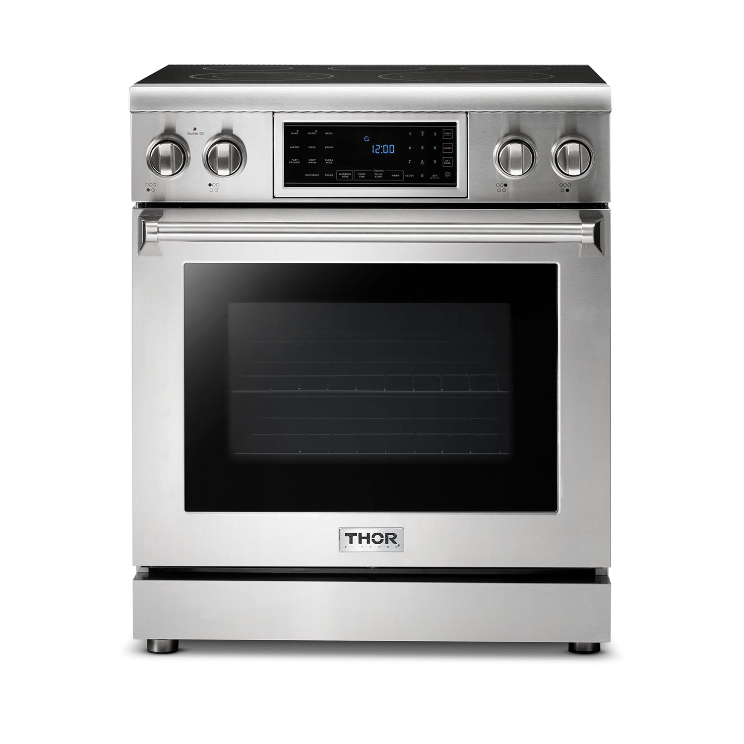 Perfectly Condition Openbox with Super Discount Thor Kitchen 30 Inch Air Fry and Self - Clean Professional Electric Range, TRE3001 - R - Smart Kitchen Lab