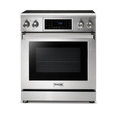 Perfectly Condition Openbox with Super Discount Thor Kitchen 30 Inch Air Fry and Self - Clean Professional Electric Range, TRE3001 - R - Smart Kitchen Lab