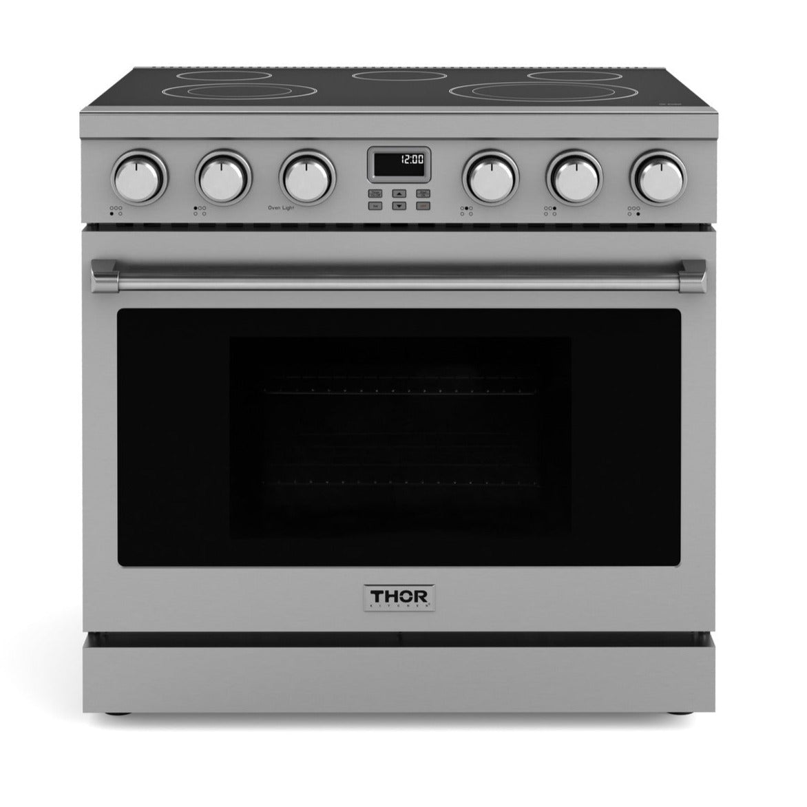 Perfectly Condition Openbox with Super Discount Thor Kitchen 36" Contemporary Professional Electric Range, ARE36 - R - Smart Kitchen Lab