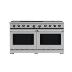 Perfectly Condition Openbox with Super Discount Thor Kitchen 60" 9.6 cu. ft. Professional Natural Gas Range with 8 Burners, LRG60E - R - Smart Kitchen Lab