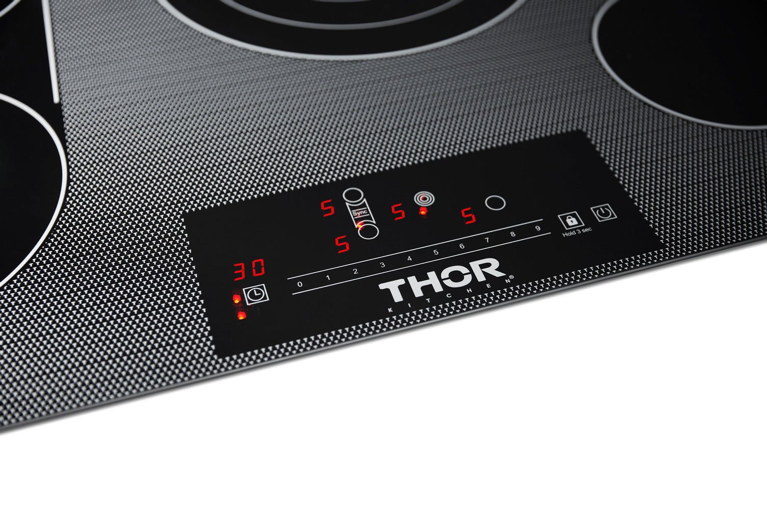 Thor Kitchen 30 In. Professional Electric Cooktop With 4 Burners in Black, TEC30 - Smart Kitchen Lab