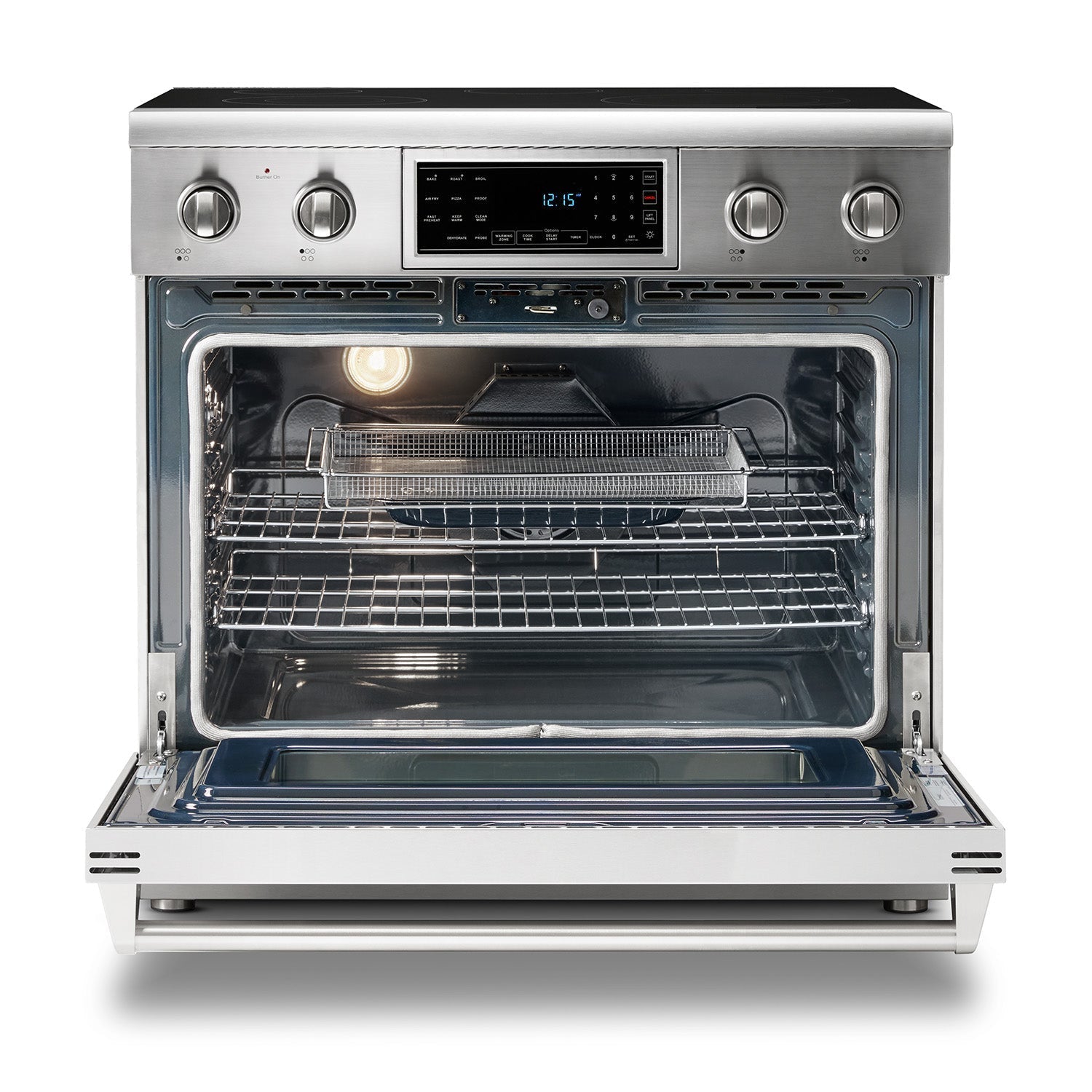 Thor Kitchen 36 Inch Air Fry and Self - Clean Professional Electric Range, TRE3601 - Smart Kitchen Lab