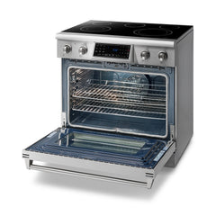 Thor Kitchen 36 Inch Air Fry and Self - Clean Professional Electric Range, TRE3601 - Smart Kitchen Lab