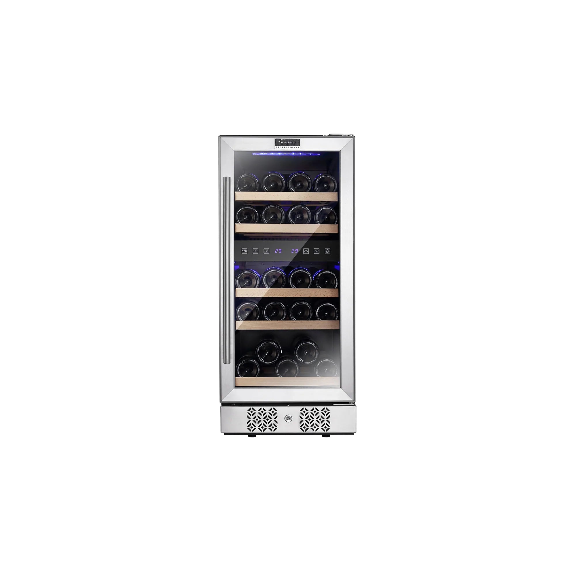 Empava 15 Inch Dual Zone Wine Cooler Wine Fridge WC02D - Smart Kitchen Lab