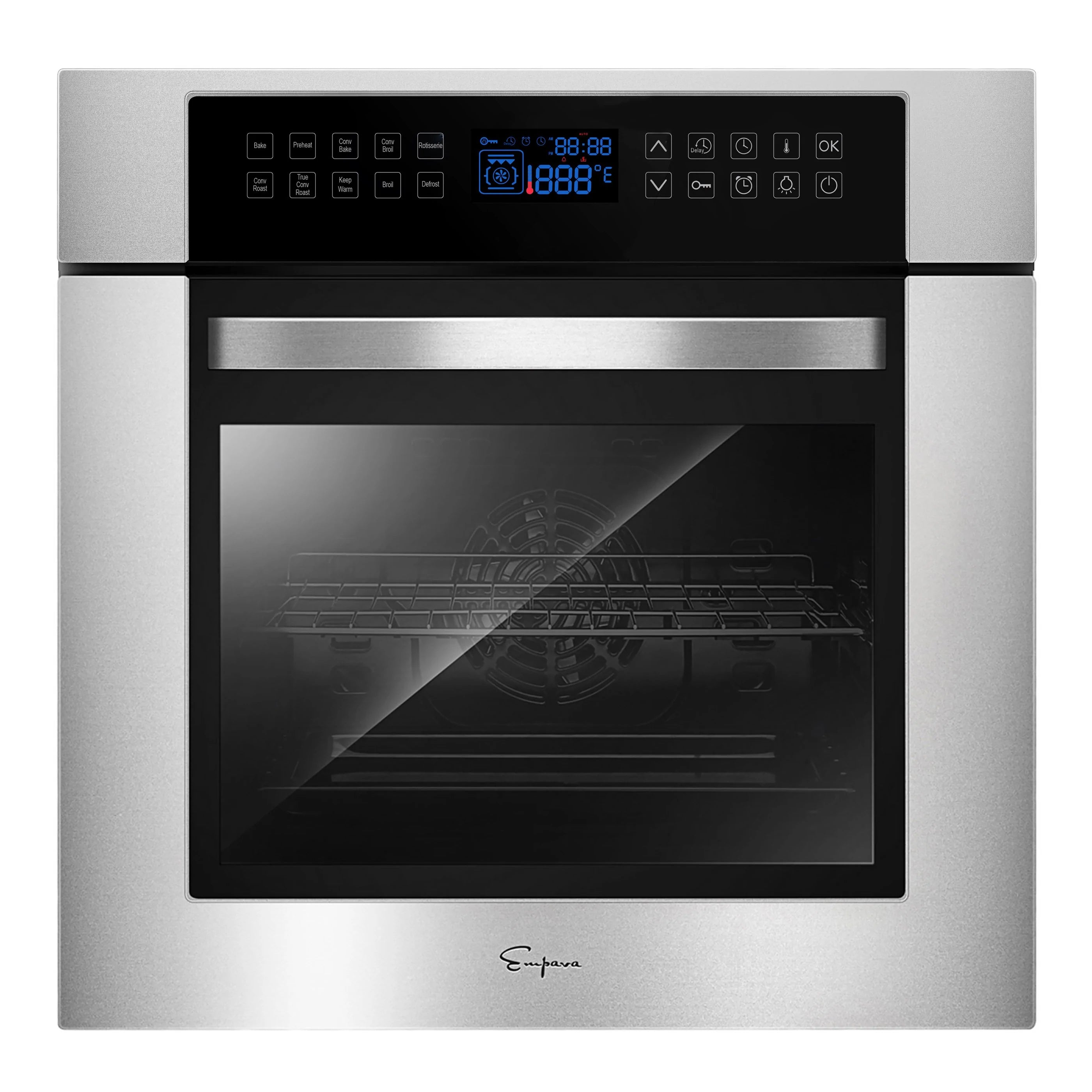 Empava 24 in. Electric Single Wall Oven 24WOC02 - Smart Kitchen Lab