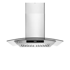 Empava 30 in. 400 CFM Wall Mount Ducted Range Hood 30RH06 - Smart Kitchen Lab