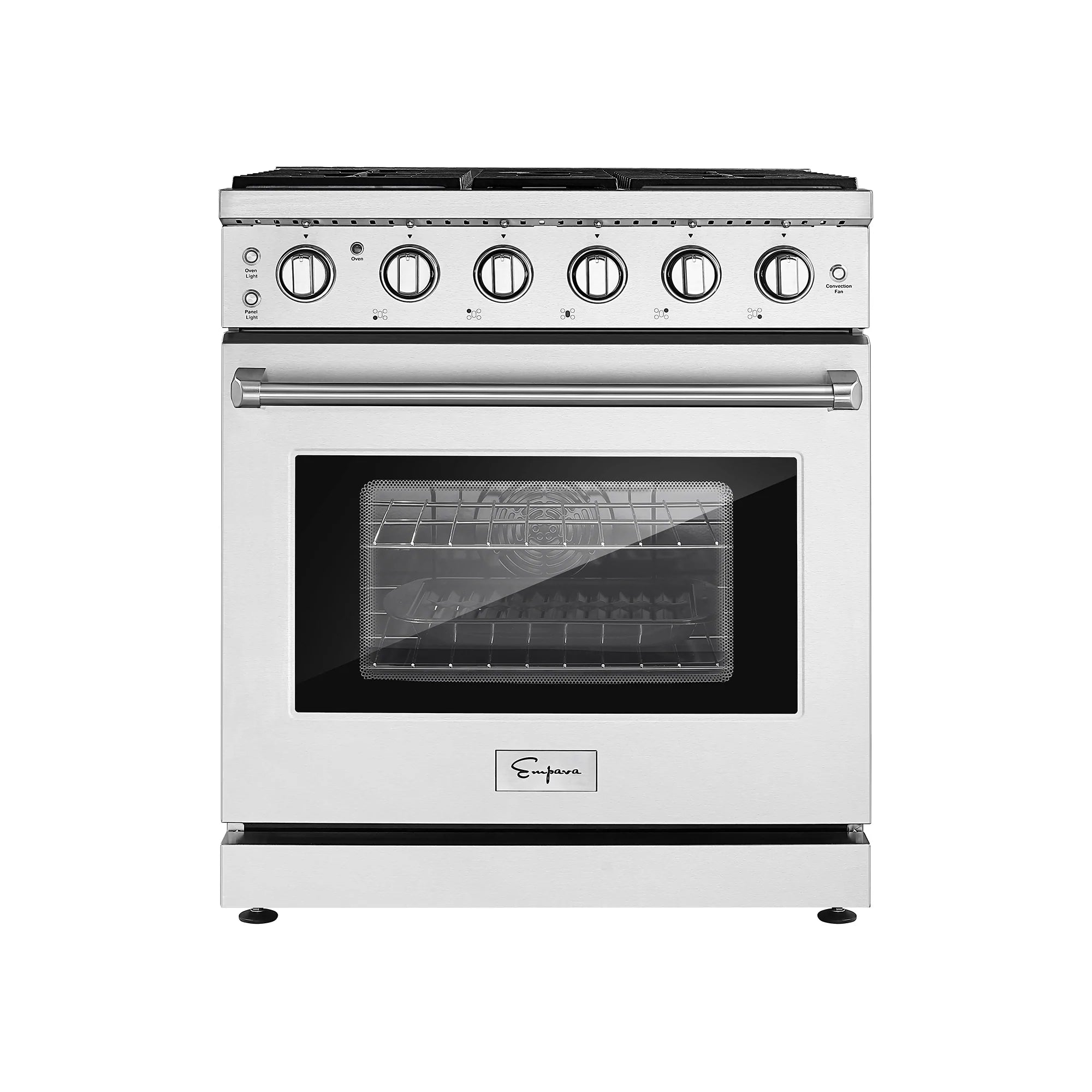 Empava 30 In. Pro-Style Slide-in Single Oven Gas Range 30GR10 - Smart Kitchen Lab