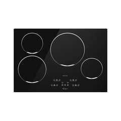 Empava 30 Inch 4 Elements Black Induction Cooktop 30EC02 - Smart Kitchen Lab