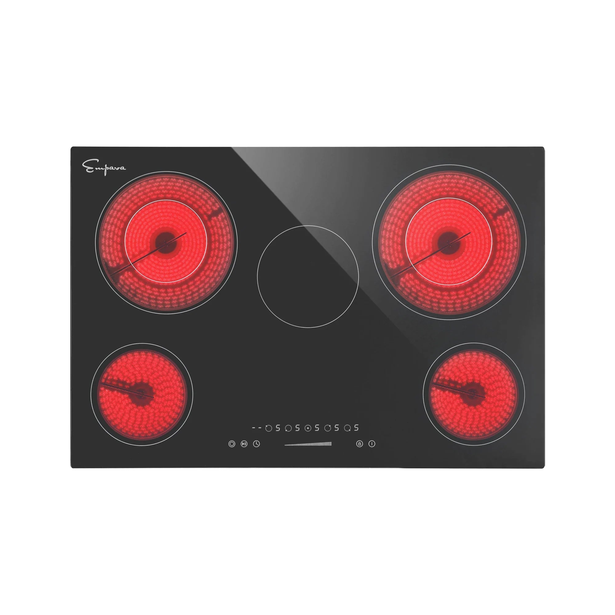 Empava 30 Inch Black Electric Radiant Cooktop 30REC13 - Smart Kitchen Lab