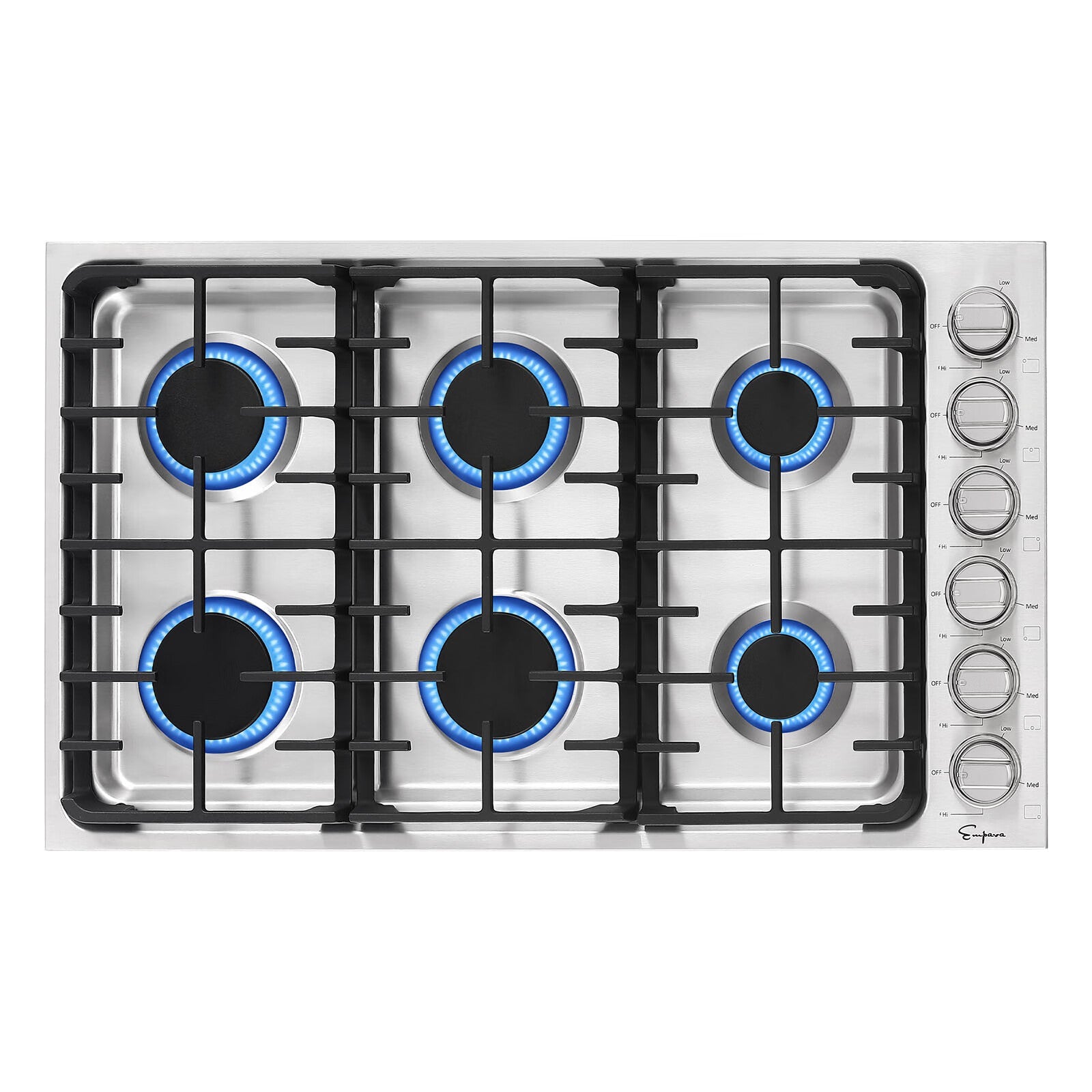 Empava 36 in. Built-in Gas Cooktop 36GC34 - Smart Kitchen Lab