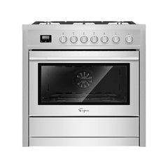 Empava 36 Inch Freestanding Range Gas Cooktop And Oven 36GR01 - Smart Kitchen Lab