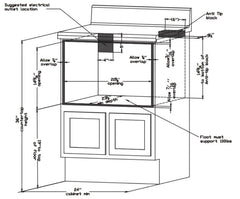 Forno 24 inch Microwave Drawer In Stainless Steel - Professional, FMWDR3000-24 - Smart Kitchen Lab