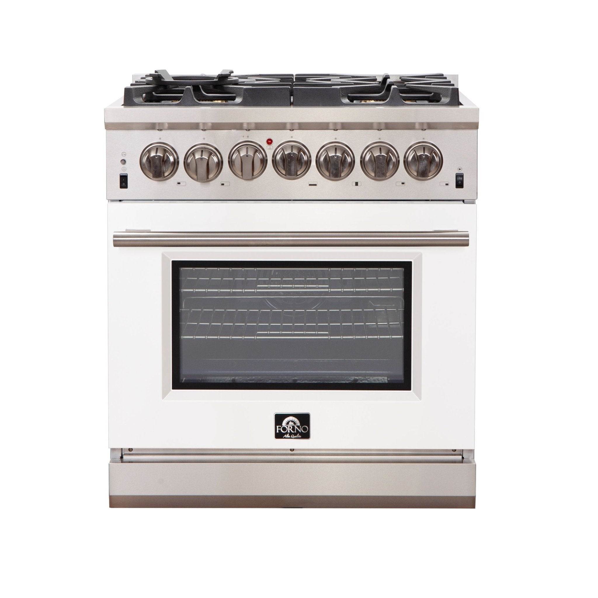 Forno 30″ Pro Series Capriasca Gas Burner / Gas Oven in Stainless Steel 5 Italian Burners, FFSGS6260-30 - Smart Kitchen Lab