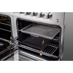 Forno Galiano 60 In. 8.64 cu. ft. Professional Freestanding Dual Fuel Range in Stainless Steel, FFSGS6156-60 - Smart Kitchen Lab