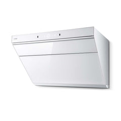 Fotile Slant Vent Series 30 In. 1000 CFM Range Hood in White Tempered Glass, JQG7505-W - Smart Kitchen Lab