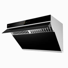 Fotile Slant Vent Series 30 in. 1,000 CFM Range Hood with Touchscreen in Onyx Black, JQG7505 - Smart Kitchen Lab