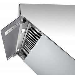 Fotile Slant Vent Series 30 in. 850 CFM Range Hood with Push Buttons in Silver Gray, JQG7502.G - Smart Kitchen Lab