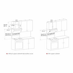 Fotile Slant Vent Series 30 in. 850 CFM Range Hood with Push Buttons in Silver Gray, JQG7502.G - Smart Kitchen Lab