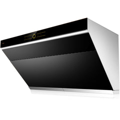 Fotile Slant Vent Series 36 in. 850 CFM Range Hood with Touchscreen in Onyx Black, JQG9001 - Smart Kitchen Lab