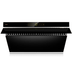 Fotile Slant Vent Series 36 in. 850 CFM Range Hood with Touchscreen in Onyx Black, JQG9001 - Smart Kitchen Lab