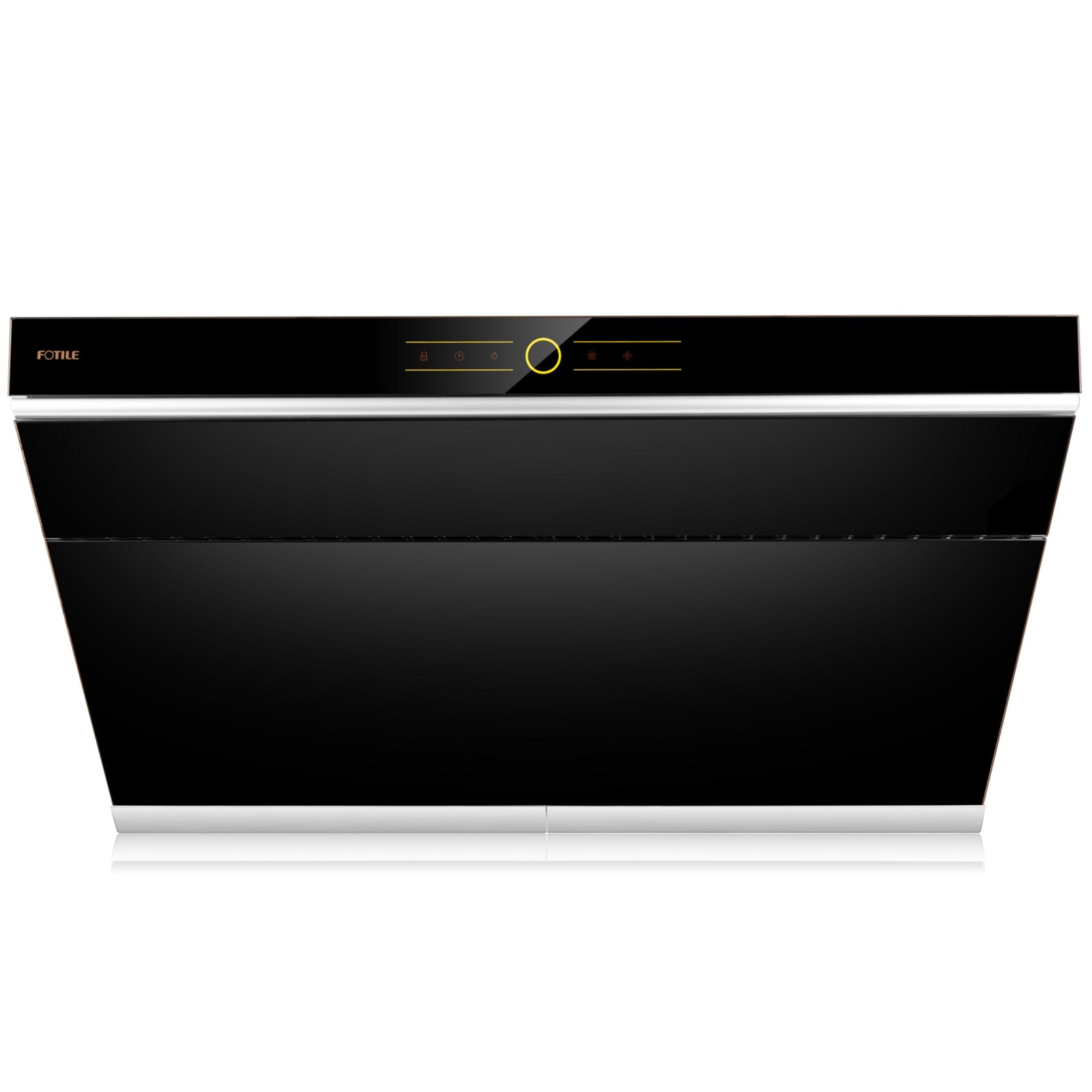 Fotile Slant Vent Series 36 in. 850 CFM Range Hood with Touchscreen in Onyx Black, JQG9001 - Smart Kitchen Lab