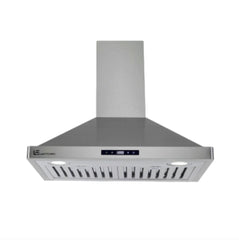 LE30T Wall Mount Range Hood with Ducted Convertible Ductless - Smart Kitchen Lab