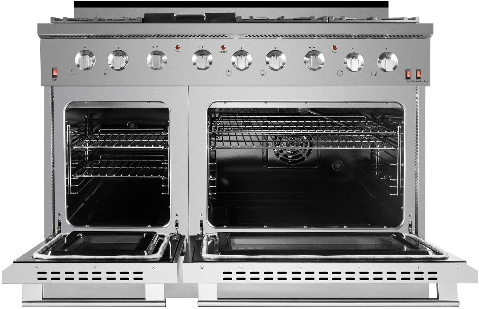 NXR 48 in. 7.2 cu.ft. Pro-Style Propane Gas Range with Convection Oven in Stainless Steel, SC4811LP - Smart Kitchen Lab