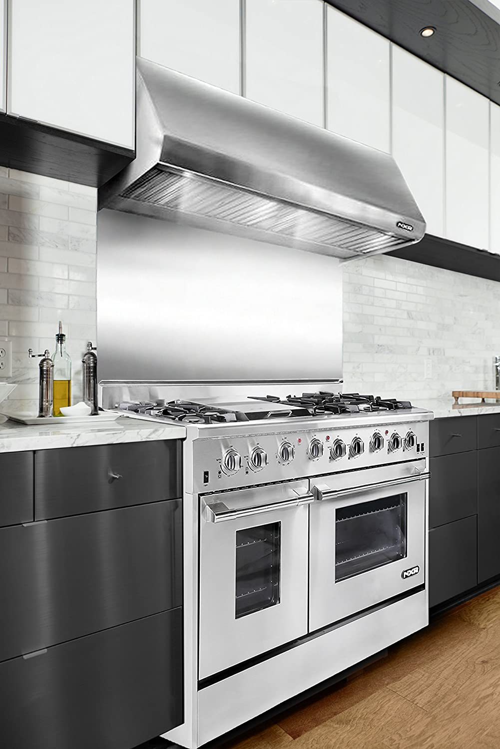 NXR 48 in. Professional Under Cabinet Stainless Steel Range Hood, RH4801 - Smart Kitchen Lab