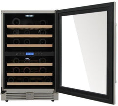 Perfectly Situation Openbox with Supper Discount Thor Kitchen 24 in. 46 Bottle Wine Cooler, TWC2401DO -R - Smart Kitchen Lab