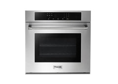 Perfectly Situation Openbox with Supper Discount Thor Kitchen 30 in. Professional Self-Cleaning Wall Oven in Stainless Steel, HEW3001 -R - Smart Kitchen Lab