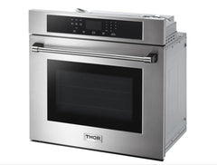 Perfectly Situation Openbox with Supper Discount Thor Kitchen 30 in. Professional Self-Cleaning Wall Oven in Stainless Steel, HEW3001 -R - Smart Kitchen Lab