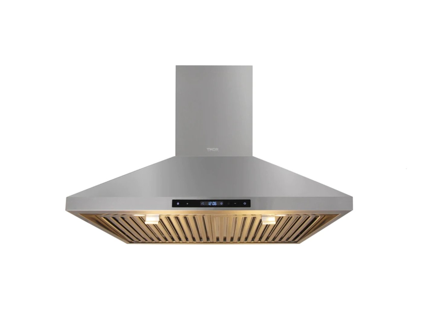 Perfectly Situation Openbox with Supper Discount Thor Kitchen 30 in. Wall Mount LED Light Range Hood in Stainless Steel, HRH3007 -R - Smart Kitchen Lab