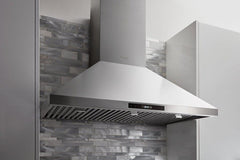 Perfectly Situation Openbox with Supper Discount Thor Kitchen 36 in. Wall Mount LED Light Range Hood in Stainless Steel, HRH3607 -R - Smart Kitchen Lab