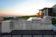 Perfectly Situation Openbox with Supper Discount Thor Kitchen Outdoor Kitchen Sink Center, MK01SS304 -R - Smart Kitchen Lab