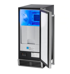 Thor Kitchen 15 inch Built-in 50 lbs. Ice Maker in Stainless Steel, TIM1501 - Smart Kitchen Lab