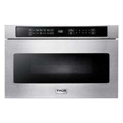 Thor Kitchen 24 inch 1.2 Cu. Ft. Microwave Drawer In Stainless Steel, TMD2401 - Smart Kitchen Lab