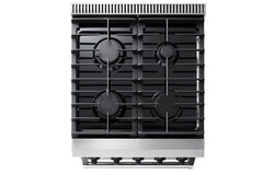 Thor Kitchen 24 inches Standard Professional Appliances 6-Piece: 24 inches Standard Professional Range,Stainless Steel Range Hood,French Door Refrigerator,Dishwasher,Microwave,Winecooler, AP-24-sd-6 - Smart Kitchen Lab