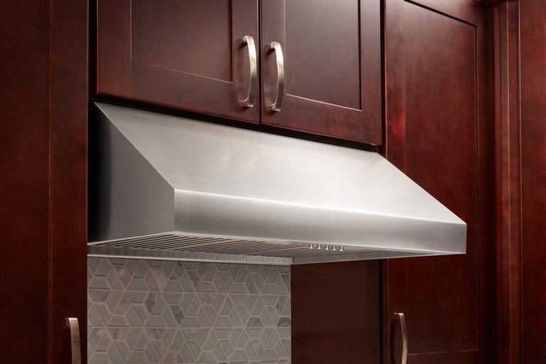 Thor Kitchen 30 in. 1,000 CFM, 11" Height Under Cabinet LED Range Hood in Stainless Steel, TRH3006 - Smart Kitchen Lab