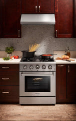 Thor Kitchen 30 in. 4.2 cu. ft. Professional Natural Gas Range in Stainless Steel, HRG3080U - Smart Kitchen Lab