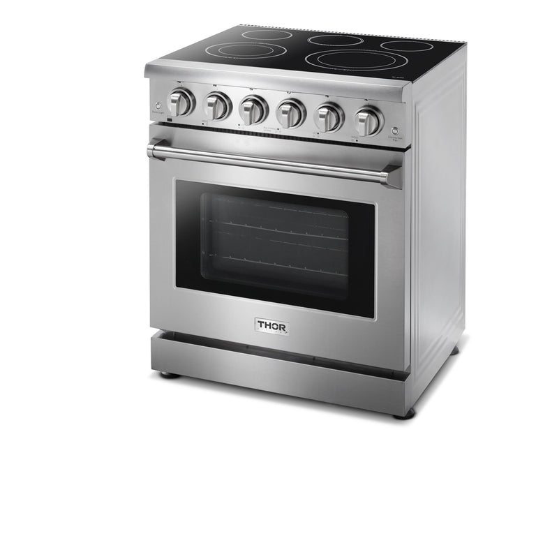 Thor Kitchen 30 in. Electric Range in Stainless Steel, HRE3001 - Smart Kitchen Lab