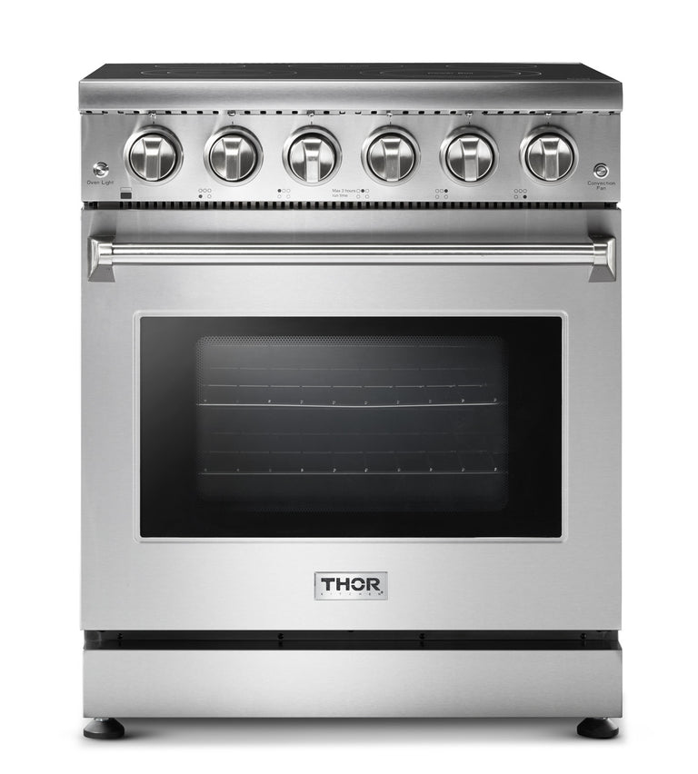 Thor Kitchen 30 in. Electric Range in Stainless Steel, HRE3001 - Smart Kitchen Lab