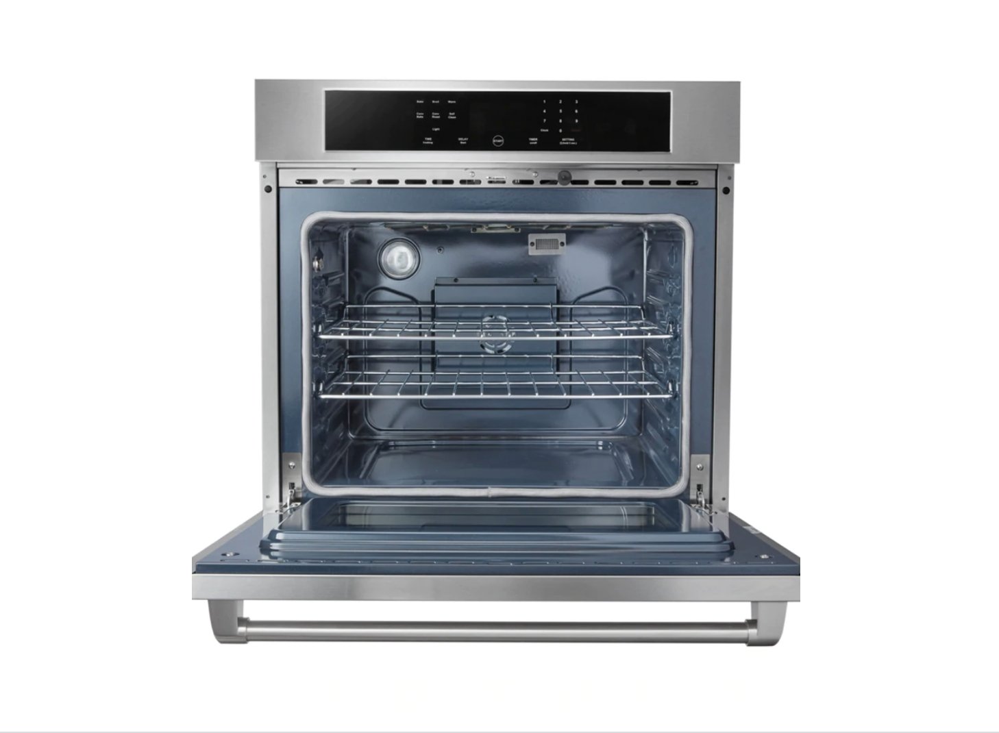 Thor Kitchen 30 in. Professional Self-Cleaning Wall Oven in Stainless Steel, HEW3001 - Smart Kitchen Lab