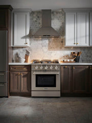 Thor Kitchen 30 in. Wall Mount LED Light Range Hood in Stainless Steel, HRH3007 - Smart Kitchen Lab