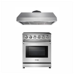 Thor Kitchen 30 inches High Qulity Professional Appliances 2-Piece: 30 inches High Qulity Professional Range,Stainless Steel Range Hood, Ap-30-hq-2 - Smart Kitchen Lab