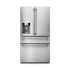 Thor Kitchen 36 inches Standard Professional Appliances 4-Piece: 36 inches Standard Professional Range,Stainless Steel Range Hood,French Door Refrigerator,Dishwasher, AP-36-sd-4 - Smart Kitchen Lab