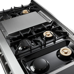 Thor Kitchen 48 in. 6.7 cu. ft. Professional Propane Gas Range in Stainless Steel, HRG4808ULP - Smart Kitchen Lab